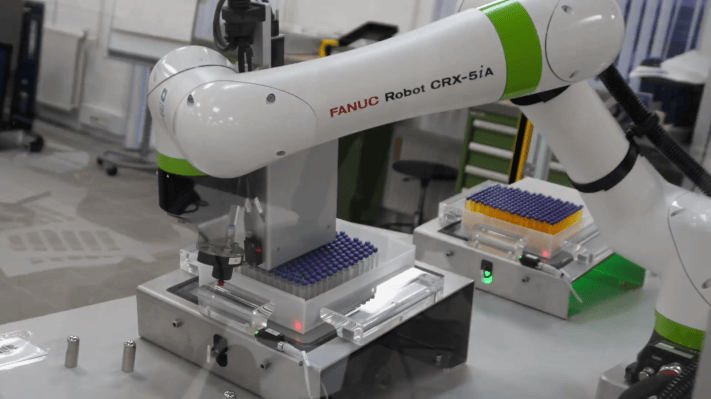 Robotic automation for pharmaceutical and medical device manufacturing
